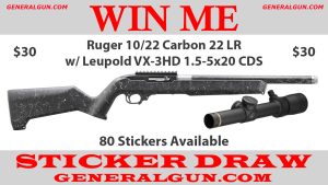 Ruger 10/22 Carbon 22 LR w/Leupold VX-3HD 1.5-5x20 Sticker Draw!!