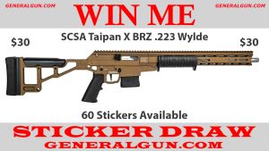 SCSA Taipan X BRZ .223 Wylde Sticker Draw!!